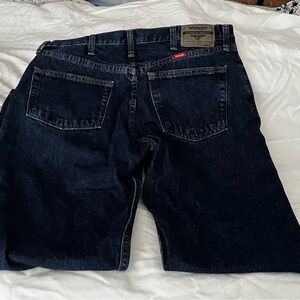 Setting brand new pair of jeans Wrangler